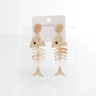 Örhängen (Beige) från Parfois Okänd metall