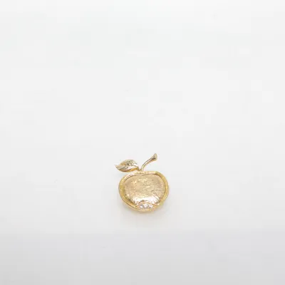 Brosch (Guldfärgad) Okänd metall