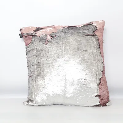 Prydnadskudde (Rosa, Silverfärgad) från Eight Mood