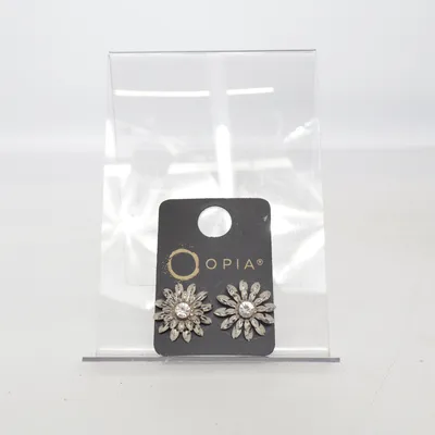 Earrings (Silver) from Opia Unknown metal