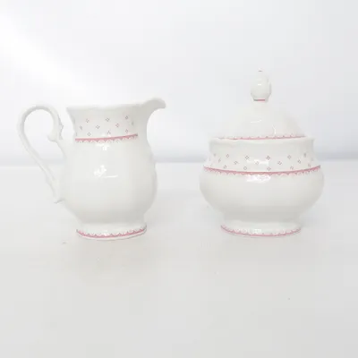 Servis (Vit, Rosa) från Eschenbach