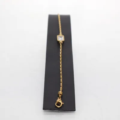 Armband (Guldfärgad, Vit) Rostfritt stål