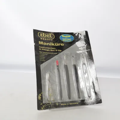 Nagelverzorgingsset (Maniküre Instrumenten- & Pflege-Set 5-tlg.) van Ebel
