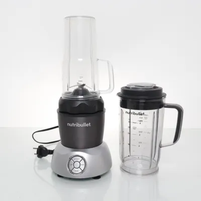 Matberedare (Svart, Silverfärgad, Transparent) från NutriBullet