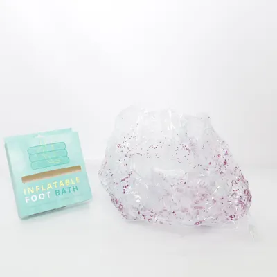 Fotbad (Transparent, Lila)