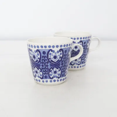 Mug (Blue, White) from Arabia