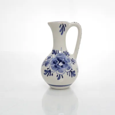 Kruik (Wit, Blauw)