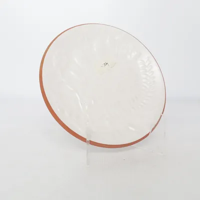 Plate (White) from Nittsjö