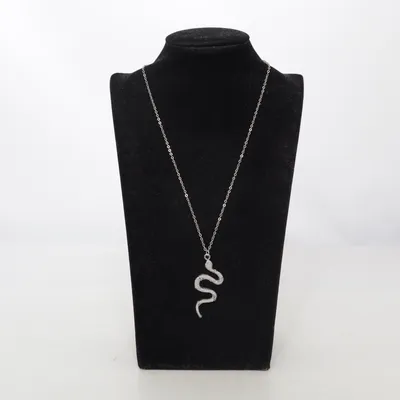 Halsband (Silverfärgad) Okänd metall