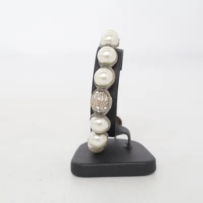 Bracelet (Gray, White) from Lilja & Lykke Unknown metal