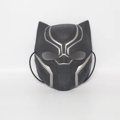 Maskeradmask (Svart, Silverfärgad) från Hasbro