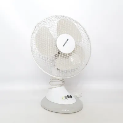 Tafelventilator (Wit, Grijs) van Biltema