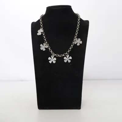 Halsband (Silverfärgad) från Edblad & Co Okänd metall