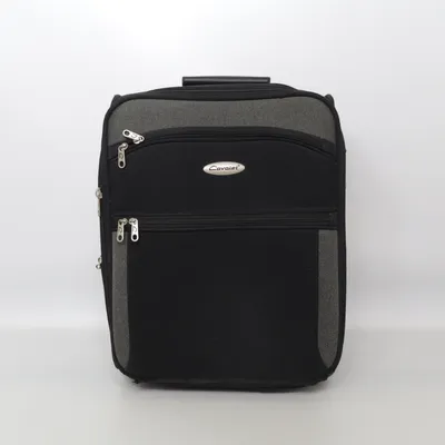 Carry-on suitcase (Black, Gray) from Cavalet