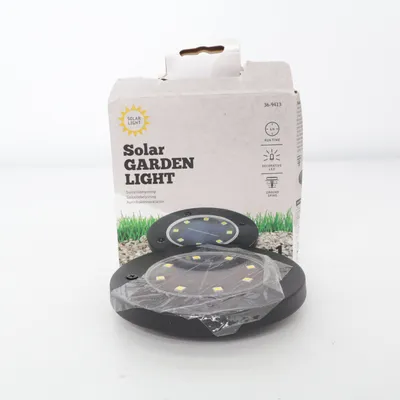 Solarlamp (Zwart)