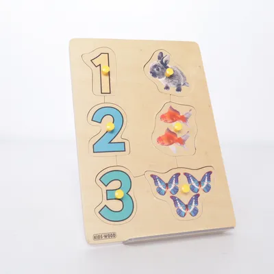 Jouet d'éveil (Beige, Multicolore) de Kids Wood