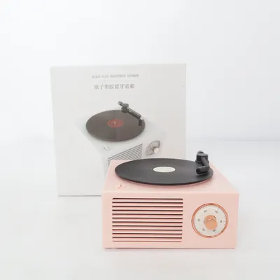 Bluetooth speaker (Pink, Black) from Black & Black