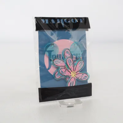Örhängen (Rosa, Blå, Gul) från Margot Okänd metall