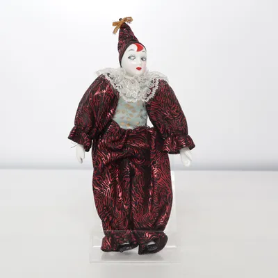 Porseleinen pop (Rood, Meerkleurig)