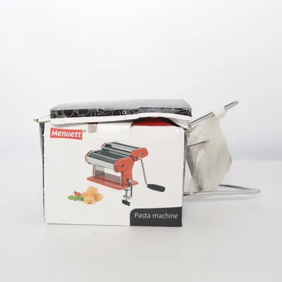 Pastamaskin (Röd, Silverfärgad) från Menuett