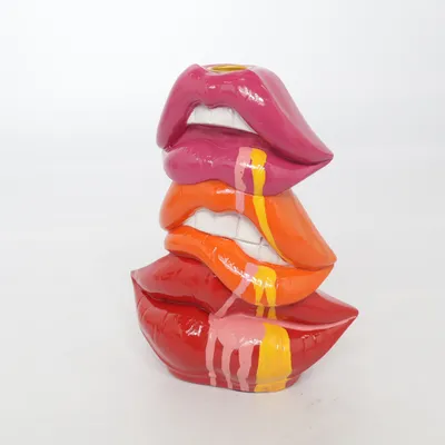 Candlestick (Red, Multicolored) from Kare Design