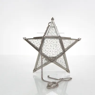 Marschallhållare (Silverfärgad, Transparent)