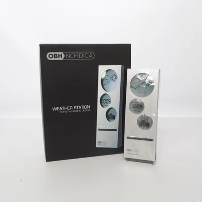 Household appliance (Black, Silver) from OBH Nordica