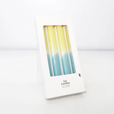 Kaars (Geel, Blauw) van Tiger