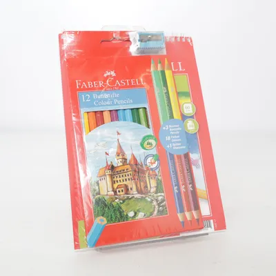 Pen (Buntstifte Farbstifte mit Block) van Faber Castell