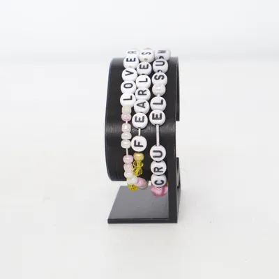 Bracelet (Yellow, Pink, Multicolored) Unknown metal