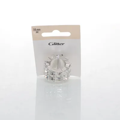 Ring (Silverfärgad) från Glitter Okänd metall