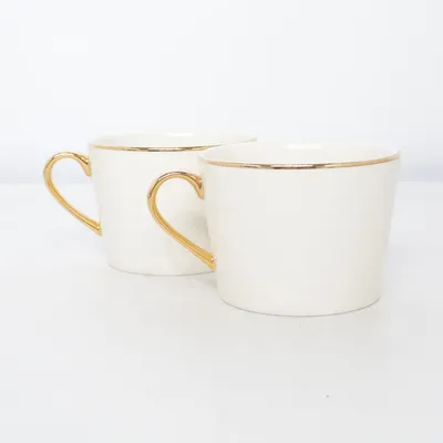 Mug (White, Gold) from H&M Home