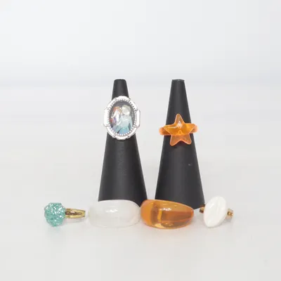 Ring (Meerkleurig) Onbekend materiaal