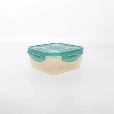 Boîte à déjeuner (Vert, Beige) de Amazon Basics