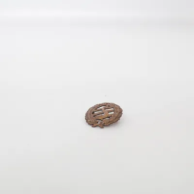 Broche (Marron) de Sporrong & Co Métal inconnu