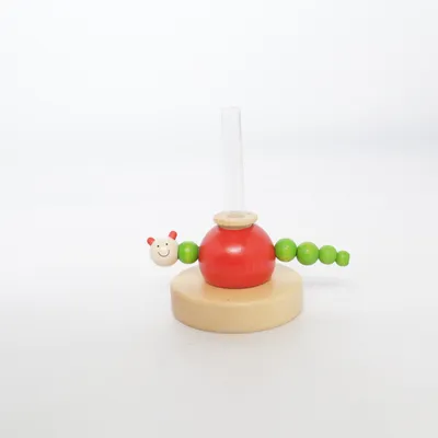 Jouet d'éveil (Rouge, Vert, Beige) de Hape
