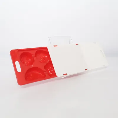 Ice cube tray (Red, White) from Fackelmann