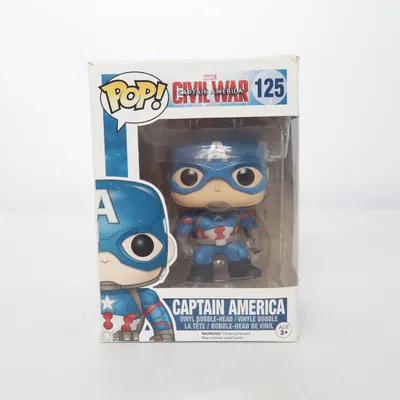 Actionfigur (Captain America) från Pop