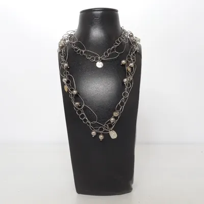 Halsband (Silverfärgad) från Miss Dee Okänd metall