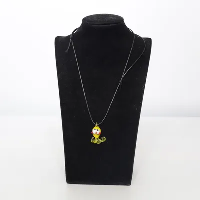 Necklace (Yellow, Black, Red) Unknown metal
