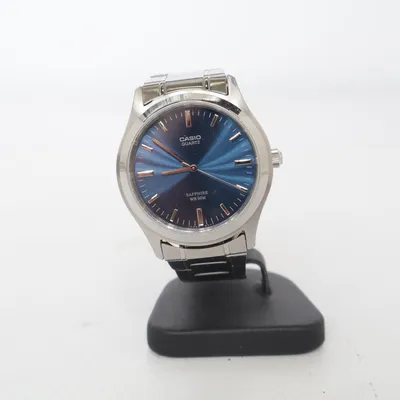 Polshorloge (Zilver, Blauw) van Casio