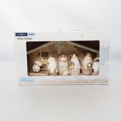 Juldekoration (Vit, Guldfärgad, Brun) från Ideen Welt