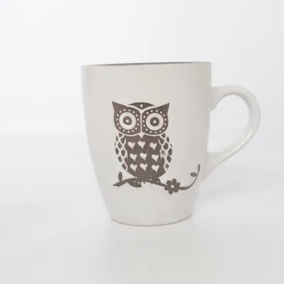 Mugg (Vit, Brun)