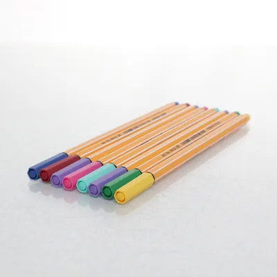 Pen (Oranje, Meerkleurig) van Stabilo