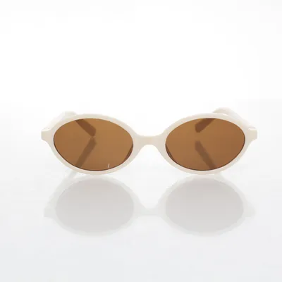 Solglasögon (Beige)