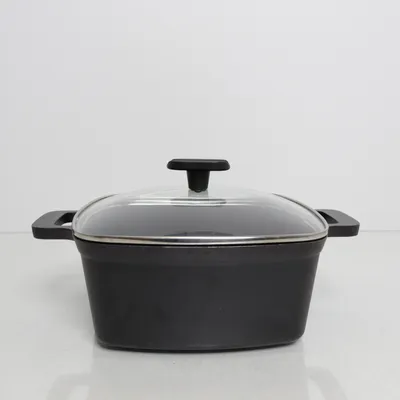 Gjutjärnsgryta (Svart)