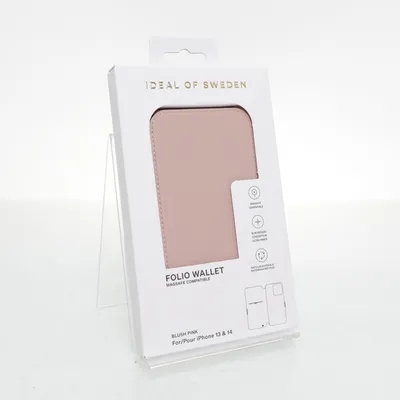 Phone cover (Pink) from iDeal of Sweden Faux leather
