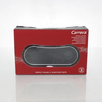 Speaker (Zwart) van Carrera