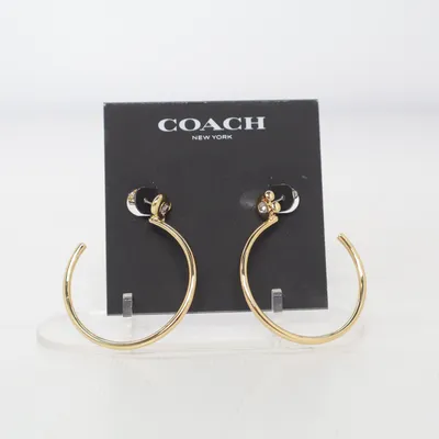 Boucles d'oreilles (Or) de Coach Métal inconnu