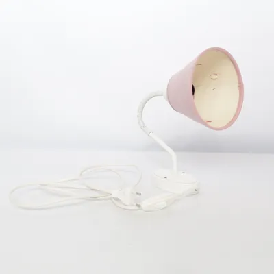 Vägglampa (Rosa, Vit)
